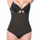 thumbnail image 1 of Talladora de cuerpo con espalda de tanga de cintura alta plenitud - L / XL - Negro Fullness KL8052-LXL-Black, 1 of 1