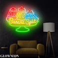 thumbnail image 2 of Glowneon Banana Split Neon Light, Ice Cream Shop Wall Led Hangings, 2 of 5