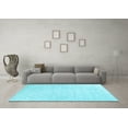 thumbnail image 3 of Ahgly Company Indoor Rectangle Oriental Light Blue Industrial Area Rugs, 2' x 4', 3 of 4