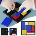 thumbnail image 2 of Logic Puzzle Block Set - 88 Challenges ​Geometric Blocks​ Game STEM Educational Toy for Kids Logic IQ Brain Traning, 2 of 5