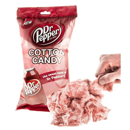 2 Pack Dr Pepper Cotton Candy Cotton candy imbued with the famous 23 flavors of the popular soda.