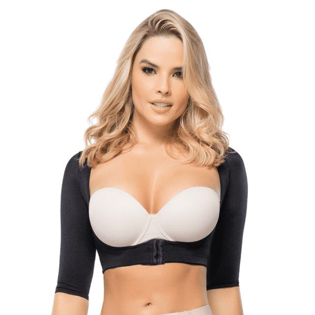 Faja Colombiana Moldeadora de Brazos Velvet Emilia Negro L
