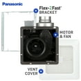 thumbnail image 6 of Panasonic FV-0511VQC1 WhisperSense Ventilation Fan, Motion/Humidity Sensors, Speed Selector, Quiet, 6 of 7