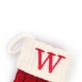 thumbnail image 3 of Fortune Chaussettes de Noël, Lettres Alphabet Flocon de Neige Rouge Tricot Bas Pendentif Arbre de Noël, 3 of 6