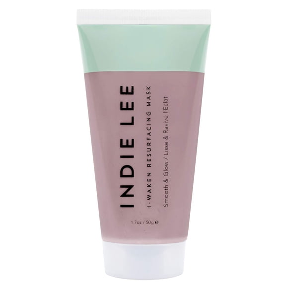 Mascarilla rejuvenecedora Indie Lee I-Waken - Mascarilla de arcilla suavizante y exfoliante con vitamina C BHA y arcillas de caolín y bentonita (1,7 oz/50 g)