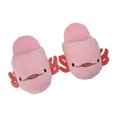thumbnail image 1 of Zapatillas Salamander, cálidas, de felpa, antideslizantes, para interiores, casas, rosas, 1 of 4