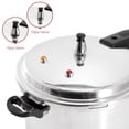 thumbnail image 2 of MegaChef 7 Quart Aluminum Stovetop Pressure Cooker, Induction Compatible, 2 of 5
