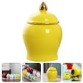 thumbnail image 2 of Miangastore Household Tea Leaf Storage Can Canister Ceramic Storage Jar Tea Canister Storage, 2 of 8