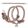 thumbnail image 1 of Barra de soporte para pájaros, 2 piezas de cuerda para soporte para pájaros, cuerda para soporte para pájaros, juguete de cuerda de algodón, rendimiento de primer nivel, 1 of 8