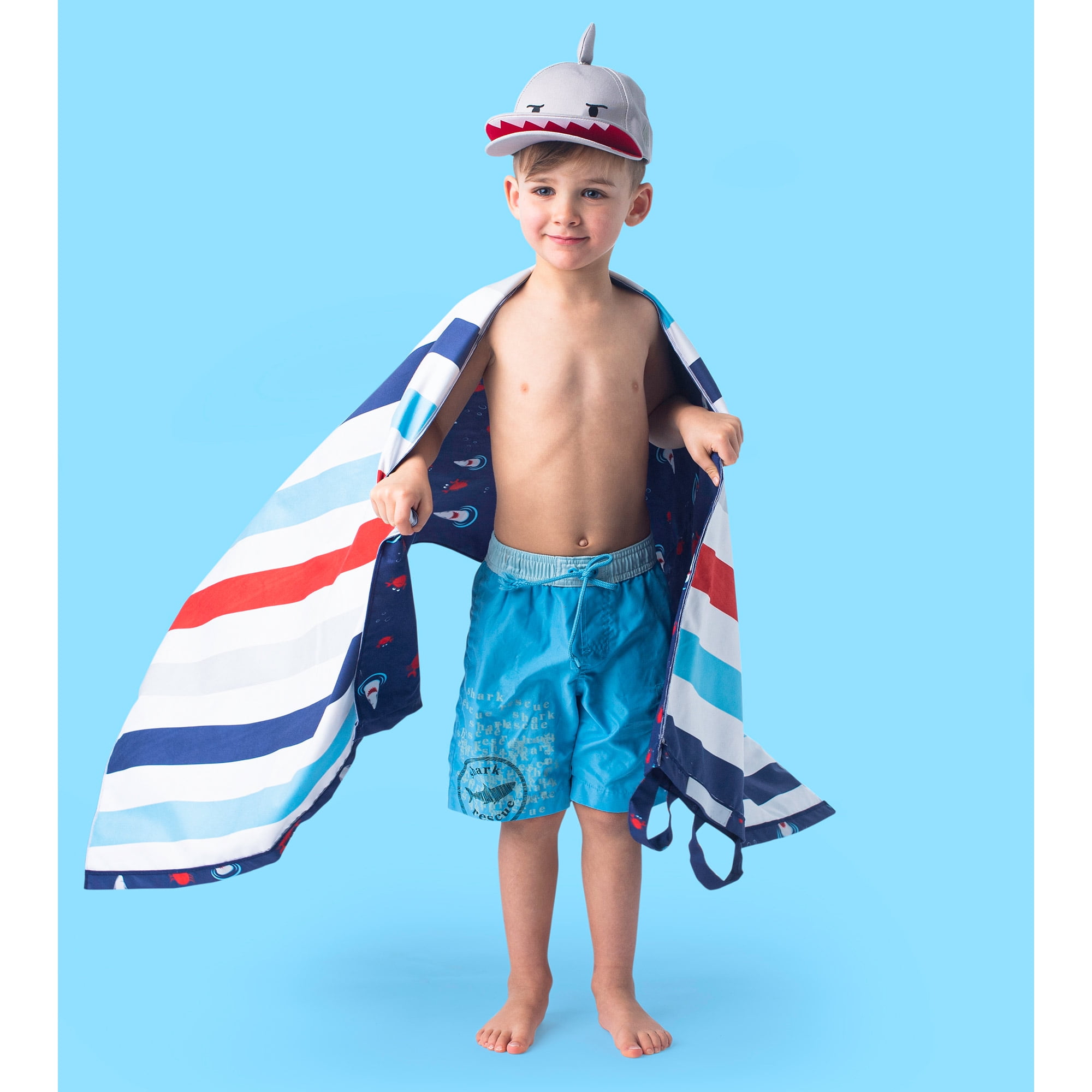 Flapjacks Towel Backpack Shark Crab Walmart