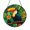 Acrylic 3.5 Inch, variant on Tropical Toucan Stained Glass Suncatcher Window Hanging, Vibrant Nature Art Panel, Stylish Decor