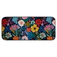 thumbnail image 2 of PHYHOO Area Rugs Mat for Living Room Colorful Floral Bright Dark Blue Non-Slip Indoor Carpet Floor Soft Area Rug Kid Bedroom Dining Home Decor 19.68*47.24 in, 2 of 6