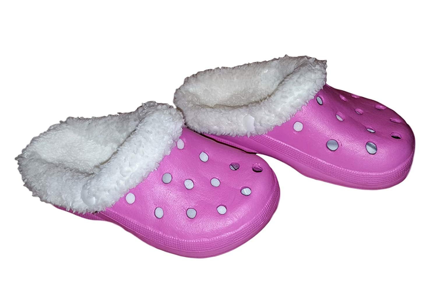 fleece clogs