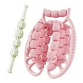 thumbnail image 3 of 29 ruedas Fascia muscular relajante relajante rodillo de masaje para el golf para las piernas del brazo del codo rosa, 3 of 8
