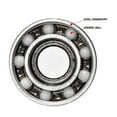 thumbnail image 3 of tamizeot Road Bikes Ceramic Pulley Rear Derailleur  for Jockey Bearing Guide 15T Red Wheel Red Diameter 58mm, 3 of 5