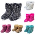 thumbnail image 2 of gakvbuo Snow Boots For Women Short Boots Fashion Women's Casual Solid Warm Plush Shoes Snow Boots, 2 of 3