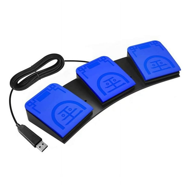 Interruptor de pie USB Pedal de ultrasonido universal Gastroscopio Mapa de ultrasonido en color Botón programable