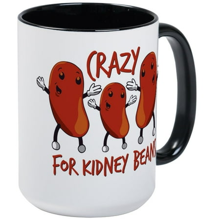 

CafePress - Crazy For Kidney Beans - 15 oz Ceramic Large Mug