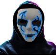 thumbnail image 5 of Máscara de disfraz de Halloween, máscara de miedo con luz LED para festival, cosplay, Halloween, 3 modos de flash (azul) Sailing  Electrónica, 5 of 5