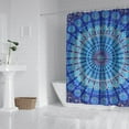 thumbnail image 2 of Waterproof Bohemian Shower Curtain 72x72 Inch Boho Style Polyester Unique Shower Curtain for Bathroom Hotel Home Decor with 12 Plastic Hooks, 2 of 5