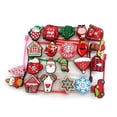 thumbnail image 3 of Cubierta de paja navideña, puntas de silicona, tapa antipolvo para beber, tapón de paja Yeti de muñeco de nieve de Papá Noel, decoración de paja reutilizable para fiesta de Navidad, 3 of 4