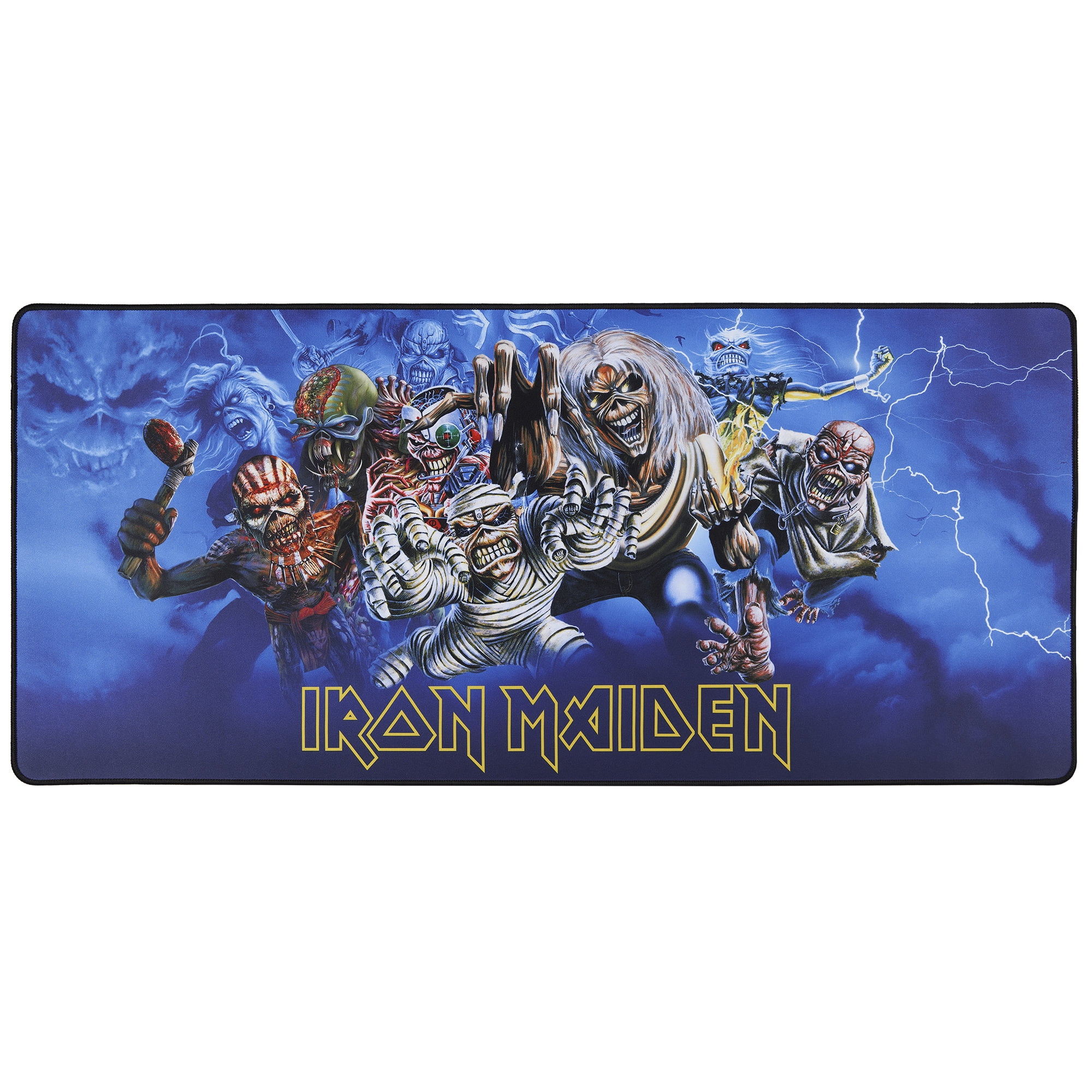 Subsonic Iron Maiden XL Ergonomic Gaming Mouse Pad 90 cm x 40 cm - Non-slip, Oversized, Immersive Comfort