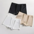 thumbnail image 6 of Women's Panties Ice Silk Safety Shorts Invisible Culotte femme Seamless Sexy Solid Color Boxer Briefs Underwear Female Panties, Skin L, 6 of 6