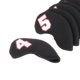 thumbnail image 3 of Funda para Cabeza de Hierro de Golf Sunnimix Neopreno Negro Rojo, 3 of 7