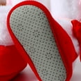 thumbnail image 7 of CAICJ98 Fleece Baby Booties Warm Cozy Baby Slippers, Easy to Put on, Christmas Baby Gifts, Soft Newborn Booties Non-Slip Adjustable Winter Baby Shoes Red,5(Infant), 7 of 7