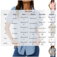 thumbnail image 3 of Vivianyo HD Women's Collared Quick Dry Sun Protection Tops, Button Short Sleeve Solid Athletic Hiking Shirts for Women, Women's Light Blue, Sizes S-3XL, 3 of 9