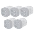 thumbnail image 3 of 4 in 1 Spice Container, Convenient Spice Dispenser Transparent Handle  for Restaurant for Home for Kitchen, 3 of 7