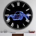 thumbnail image 2 of Designart 'BMW 30 CSL' Grande Horloge Murale Moderne, 2 of 5