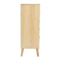 thumbnail image 6 of Powell Beelner 5-Drawer Chest, Natural Cane, 6 of 13