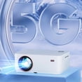thumbnail image 2 of Projecteur LCD Portable Intelligent Android 1080P Cinéma Maison Double Bande 2.4G/5G, 2 of 7