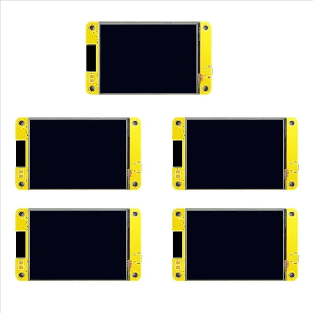 5X Placa de Desarrollo ESP32 WiFi Bluetooth 2,8 Pulgadas 240X320 Pantalla Inteligente MóDulo TFT Pantalla TáCtil LVGL