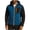 Blue, variant on Men's Solid Color Outdoor Jacket with Zipper Pockets & Fleece Lining - Windproof & Water-Resistant, Insulated for Cold Weather Great for Adventures