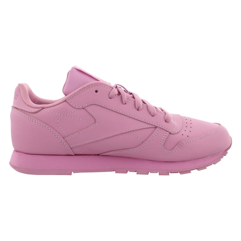 Reebok Classic Leather Girls Shoes Size Color: Jasmine Pink