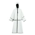 thumbnail image 1 of GDREDA Chapeaux pour Femmes Unisexe Robe à Capuche Unie Blanche,P, 1 of 4