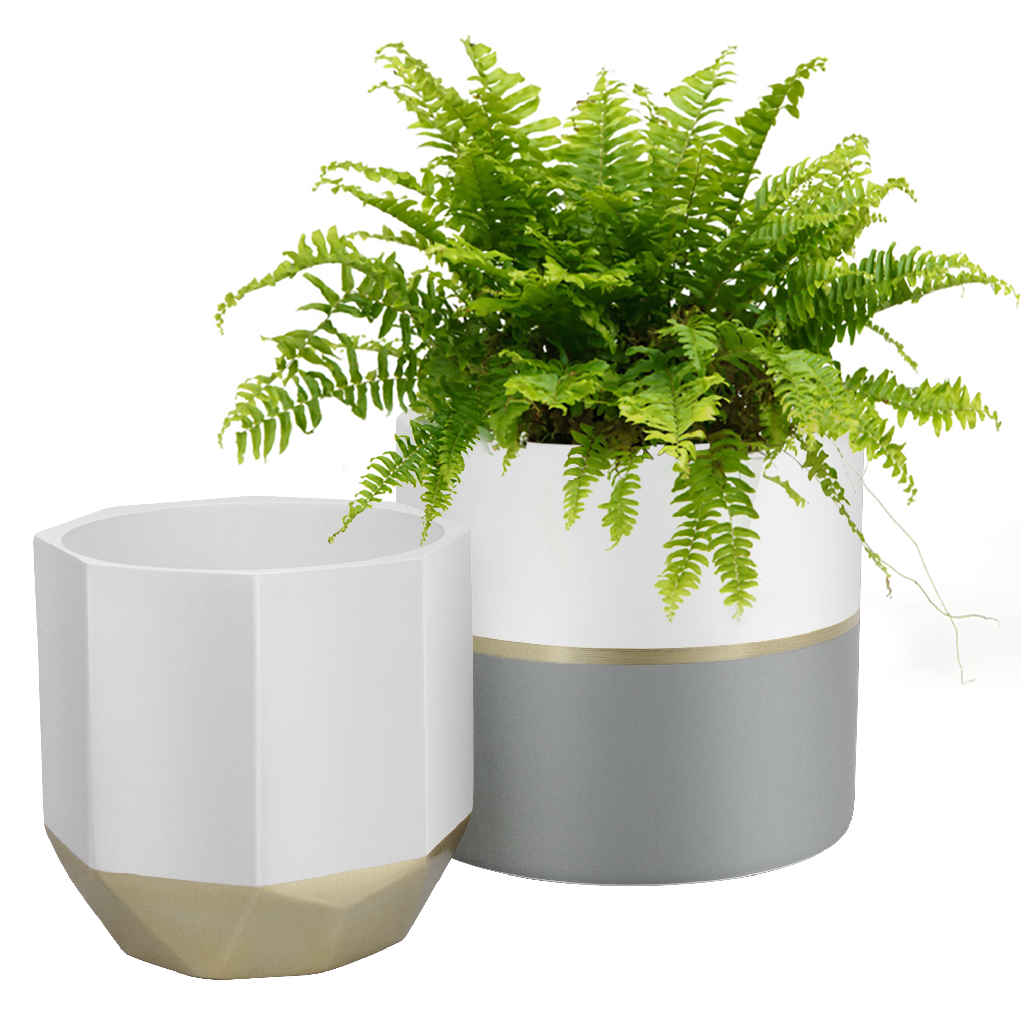 la-jolie-muse-white-ceramic-flower-pot-garden-planters-6-5-inch-pack-2