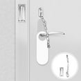 thumbnail image 2 of MasteelfCA 2 Pcs Door Chain Lock Stainless Steel Security Chain Guard Heavy Duty Door Latch, 2 of 7