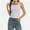 White, variant on Women's Slim-Fit Strap Camisole Tank Top - Basic Cami Undershirt