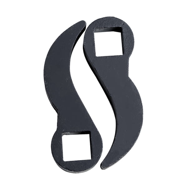 Herramientas Adaptadoras de Palanca de 2 Piezas, Palanca de ÁNgulo Ajustable Que Se Adapta A Trinquete de 1/2 Pulgada, Llave de Boca de Palanca para Espacios Reducidos