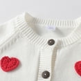thumbnail image 4 of KyCheLot Girls Knit Cardigans Sweater Long Sleeve Button down Spring Lightweight School Cardigan Outerwear 1-9 Years, 4 of 7