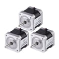 thumbnail image 3 of Nema 17 Stepper Motor 40mm 42Ncm 1.7A 2 Phase Stepper Motor For CNC 3D Printer Engraving Milling Machine, 3 of 6