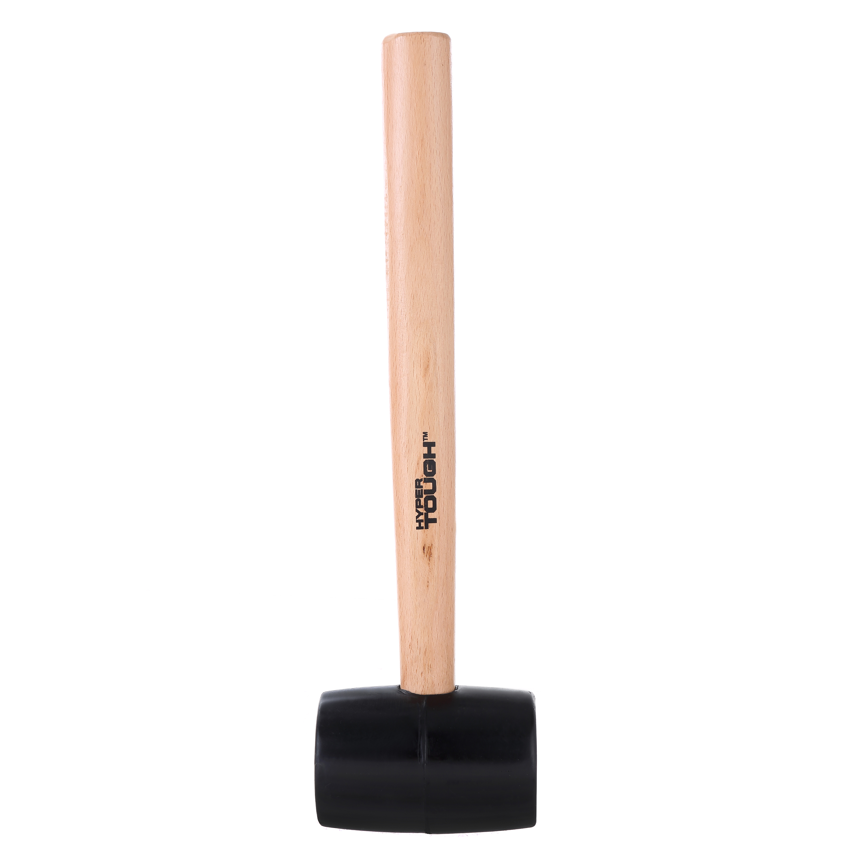 Mazo de goma Hyper Tough de 16 onzas con mango de madera TH70020A 3