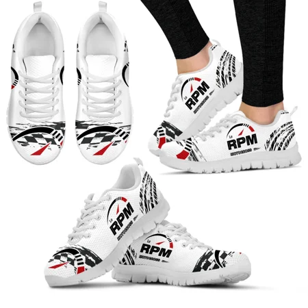 

Black And White Tachometer Design Luxury Brand Shoes Rpm Lightweight Sneakers Soft-soled Low-top Shoes Flats