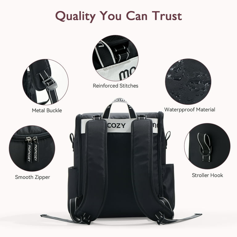 Momcozy Baby Diaper Bag Backpack, Large Travel Diaper Bag Backpack, 560g  Ultra Lightweight Stylish Diaper Bags, Waterproof Unisex Baby Bags for Boys  Girls, Baby Registry Search Shower Gifts - Coupon Codes, Promo