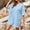 Light Blue, variant on Oplxuo Rompers for Women Casual Oversized Athletic Jumpsuits Overalls Workout Hot Shot Tee Romper