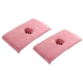 thumbnail image 1 of serony Ensemble de 2 Pcs Lit de Massage Gris Foncé en Peluche, Ensemble de Draps 2 Pcs Housse de Canapé de Spa Douce Beauté Housse de Table de Massage 2 Pcs, 1 of 6