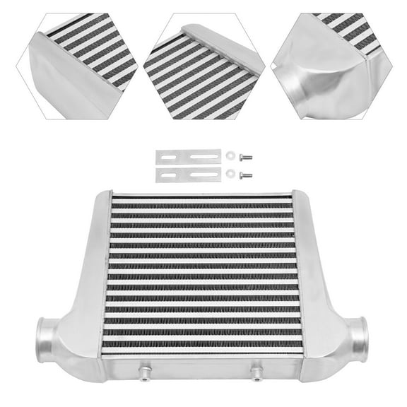 Universal Turbo Front Mount Intercooler Tube&Fin Intercooler 18"x13"x3" 2.5"